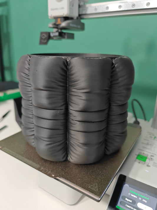 Inflated soft cloth plant pot - series 4