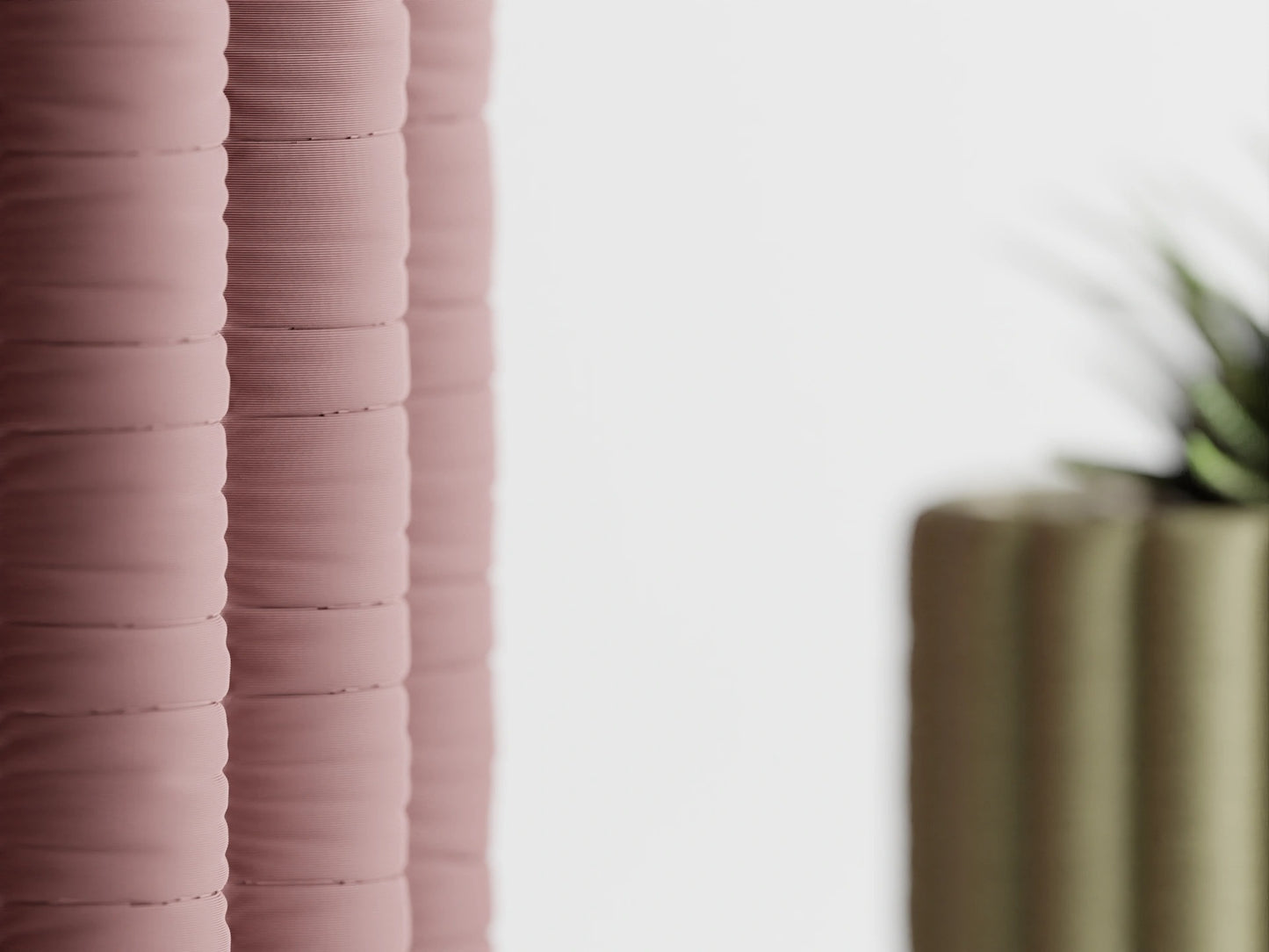 Inflated soft cloth plant pot - series 5