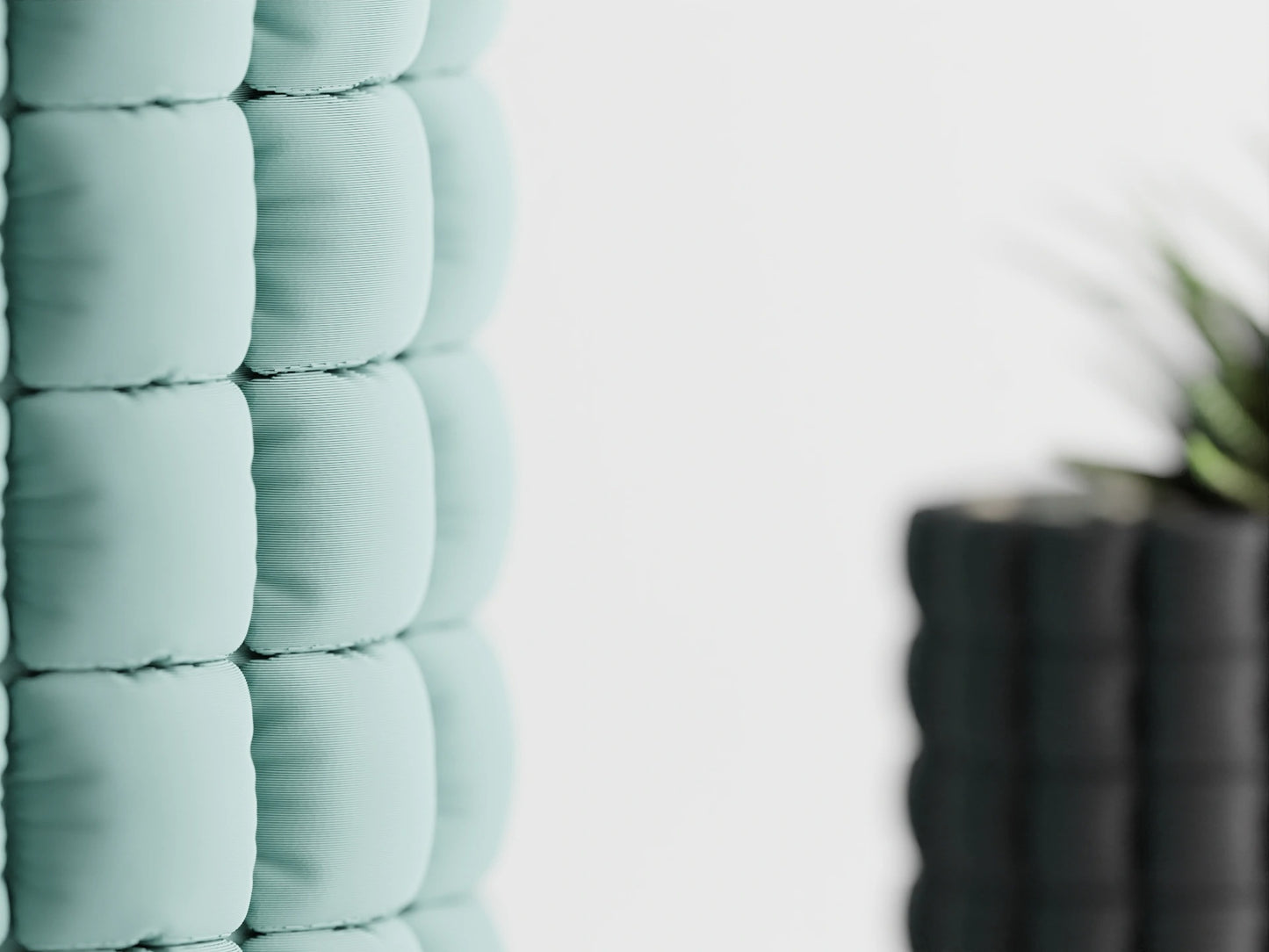 Inflated soft cloth plant pot - series 2
