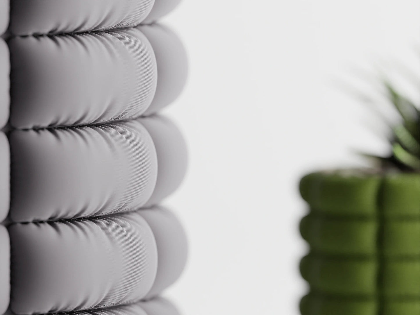 Inflated soft cloth plant pot - series 3