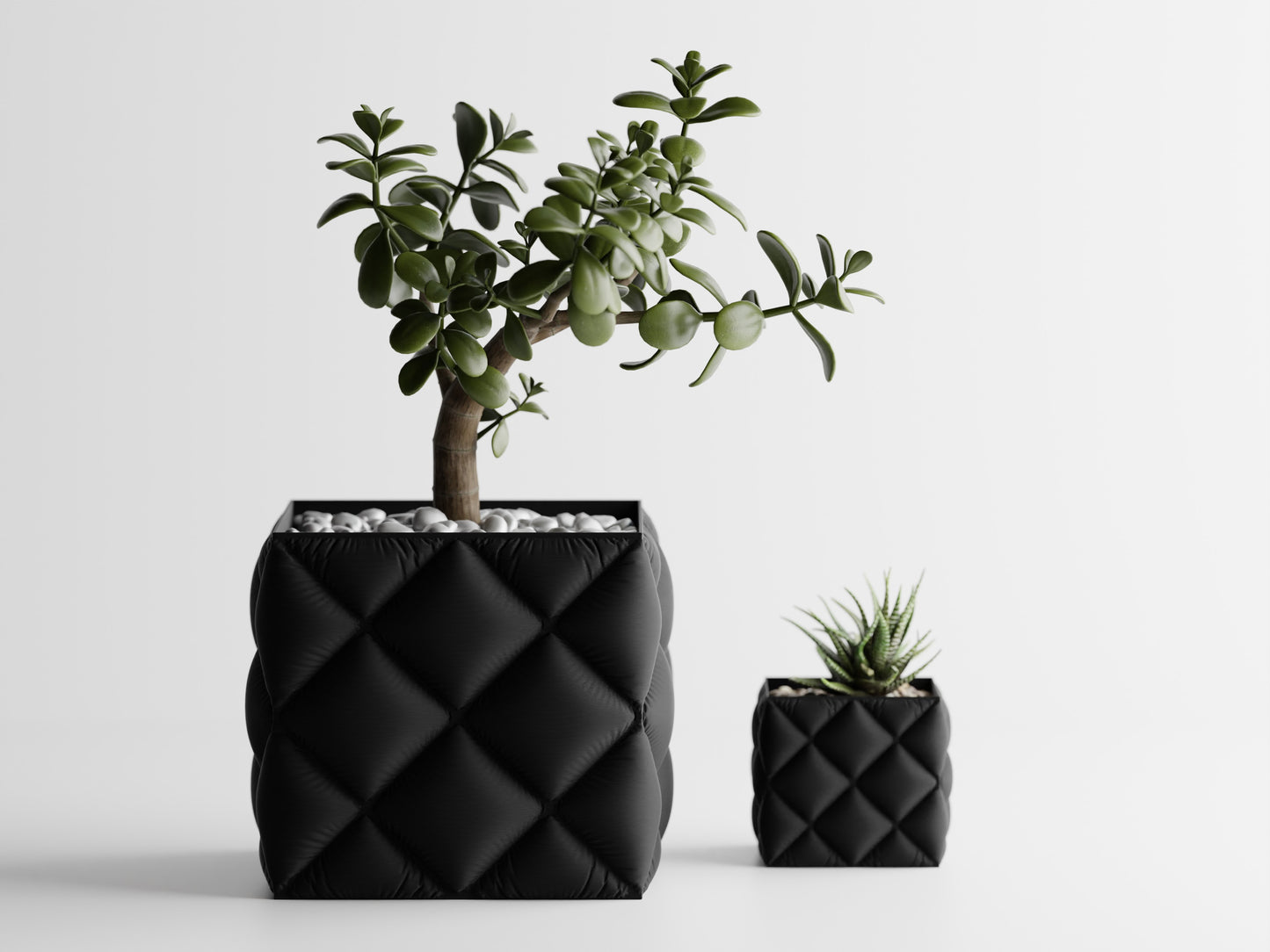 Inflated soft cloth plant pot - series 6