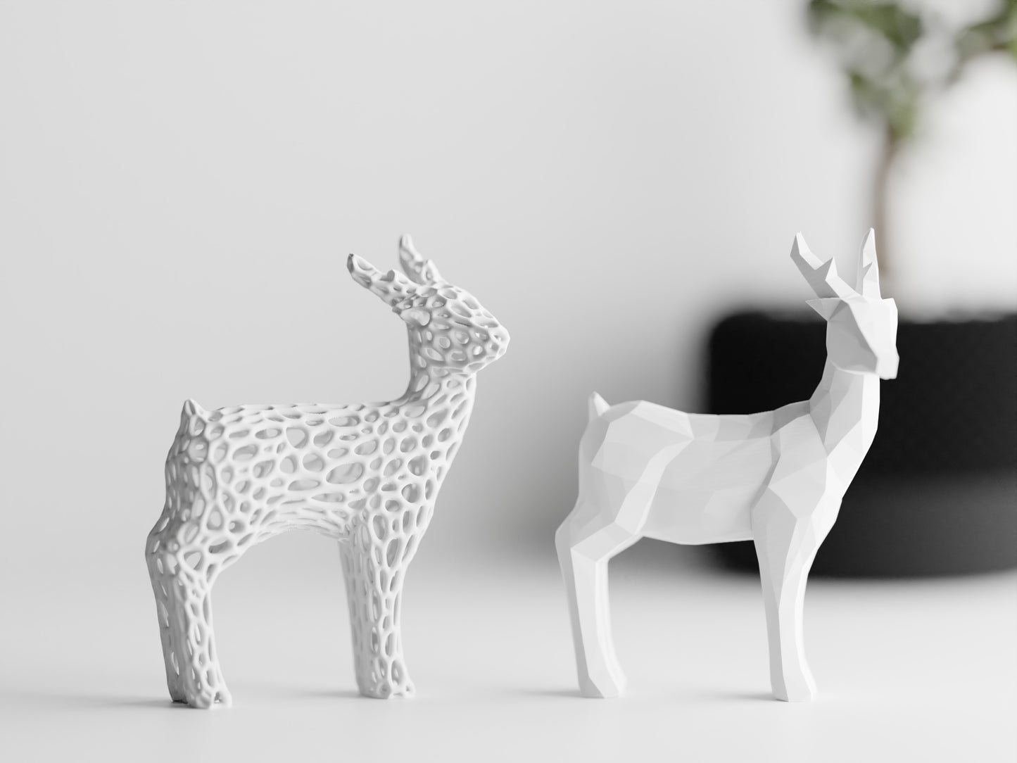Deer decoration model