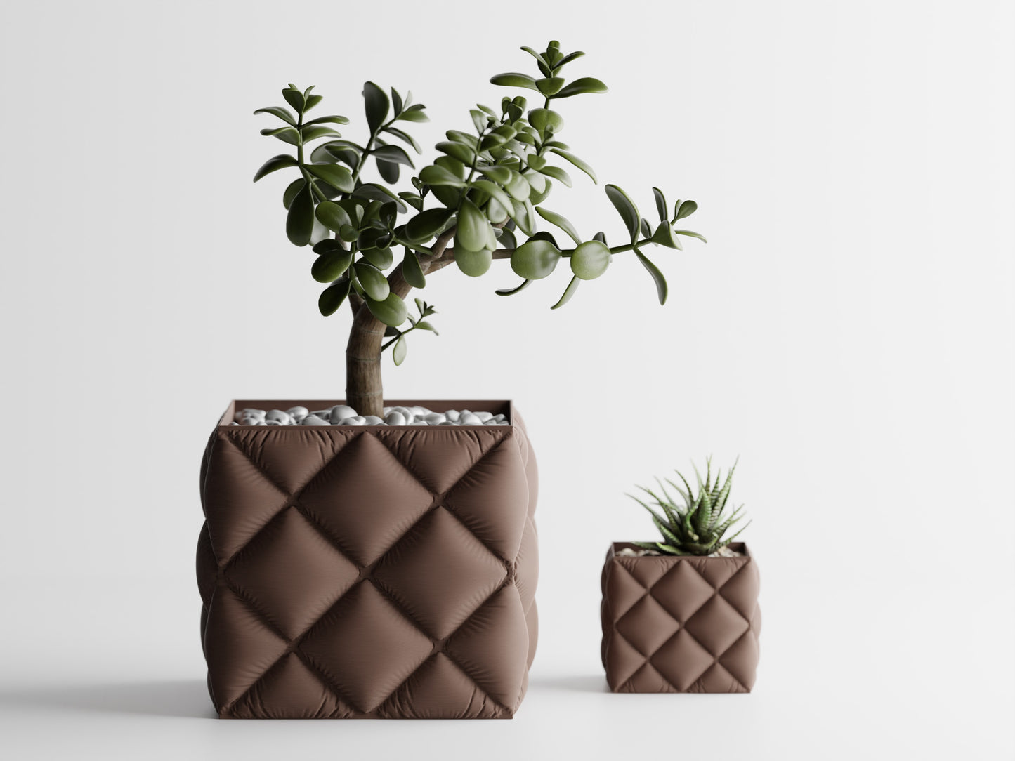 Inflated soft cloth plant pot - series 6