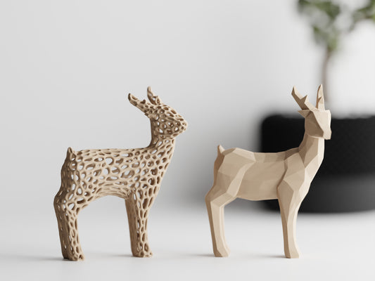 Deer decoration model