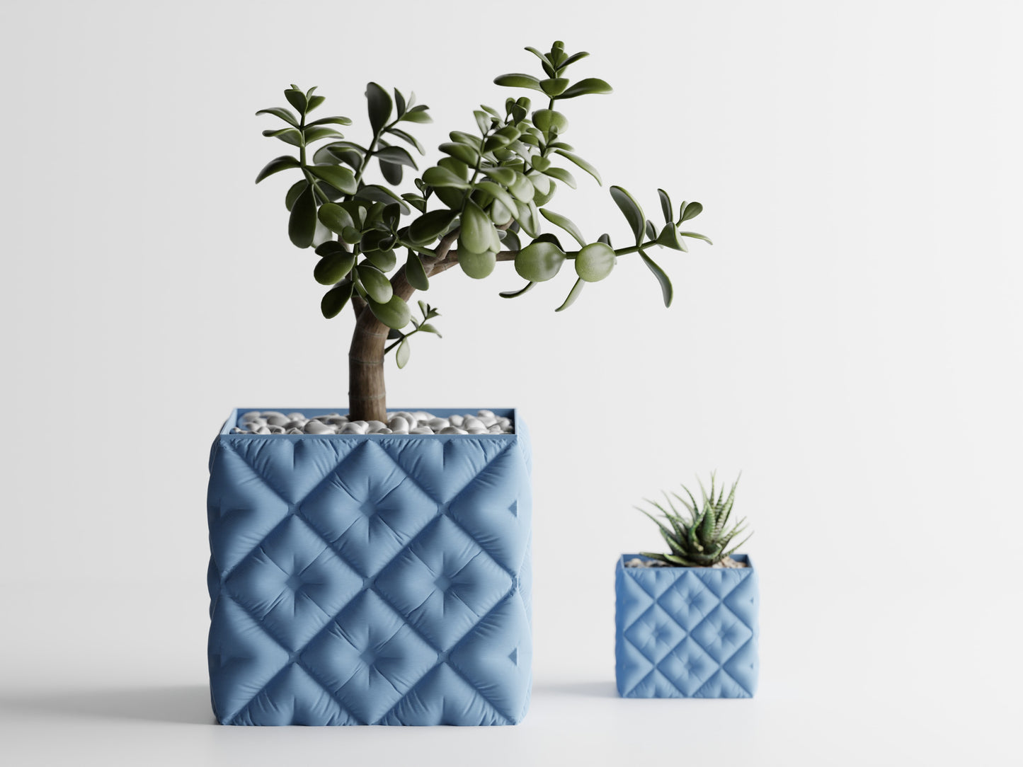 Inflated soft cloth plant pot - series 7