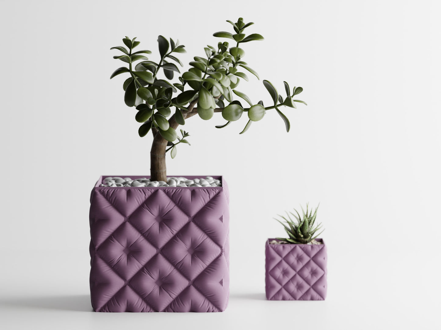 Inflated soft cloth plant pot - series 7