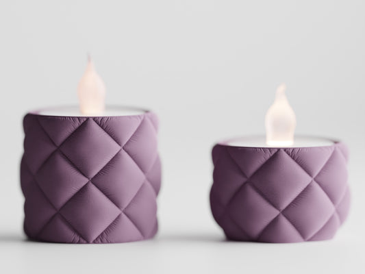 Inflated Cloth LED candle