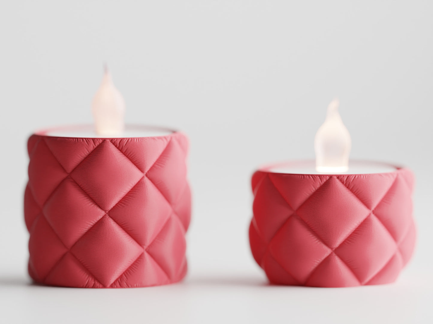 Inflated Cloth LED candle