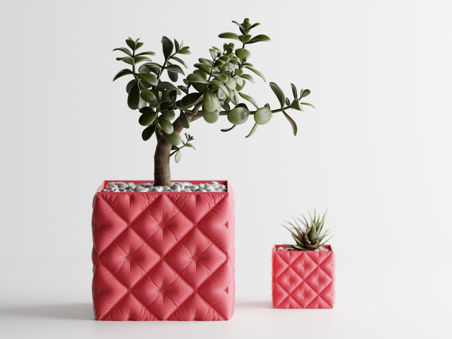 Inflated soft cloth plant pot - series 7