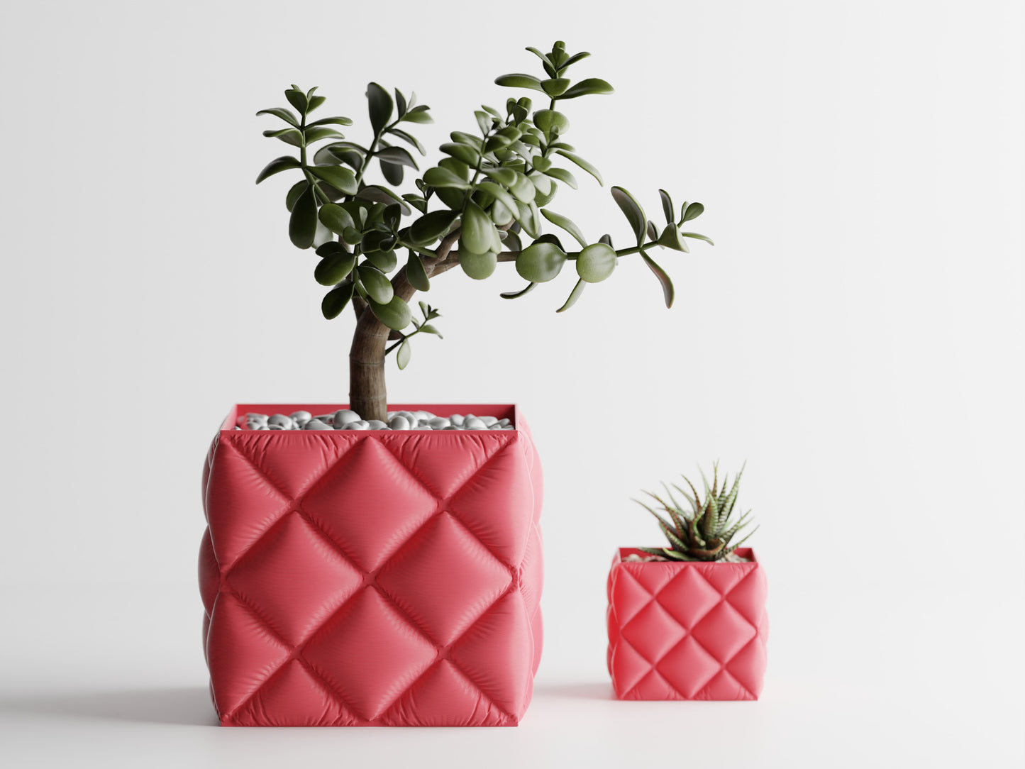 Inflated soft cloth plant pot - series 6