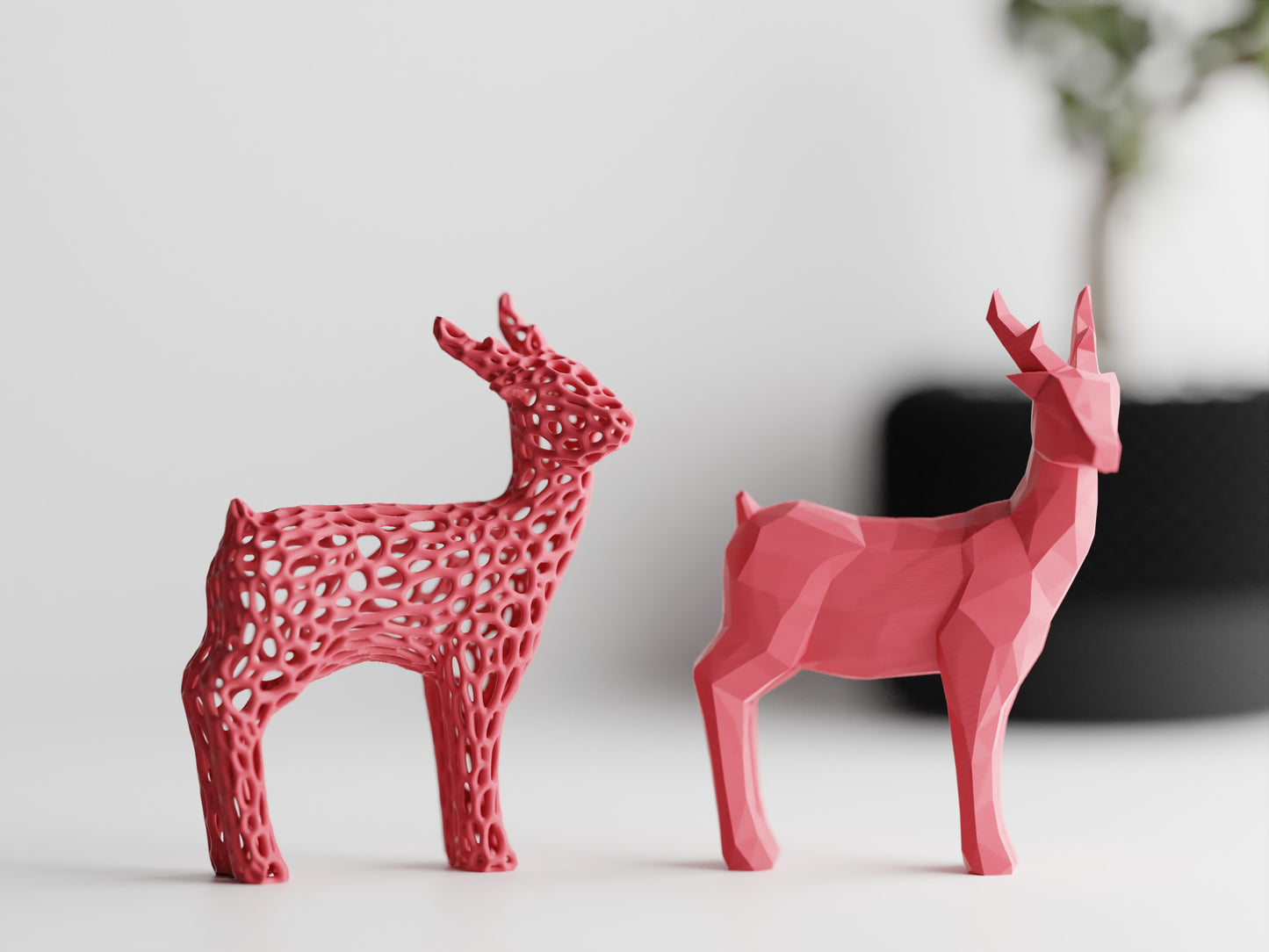 Deer decoration model