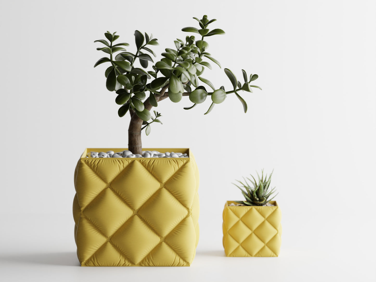 Inflated soft cloth plant pot - series 6