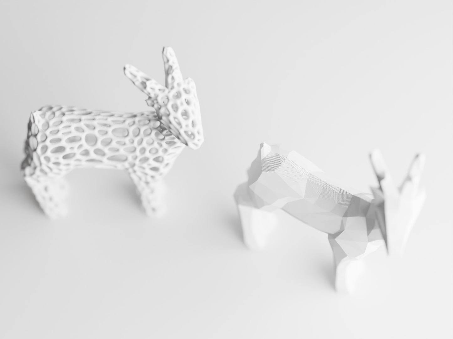 Deer decoration model