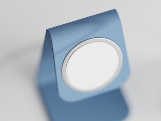 Minimalistic iPhone stand with place for MagSafe charger