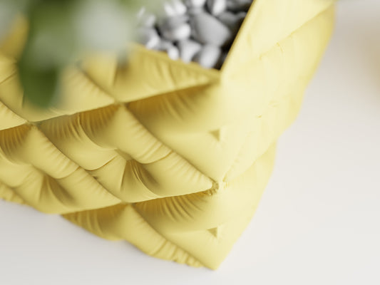 Inflated soft cloth plant pot - series 7