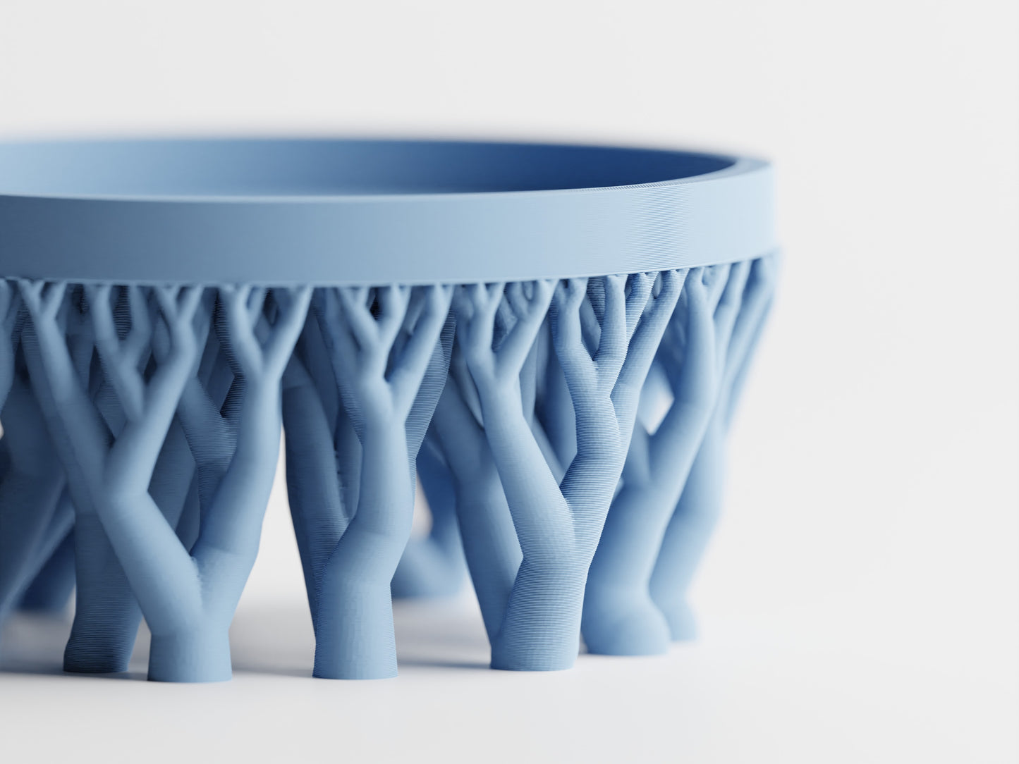Organic plant pot stand