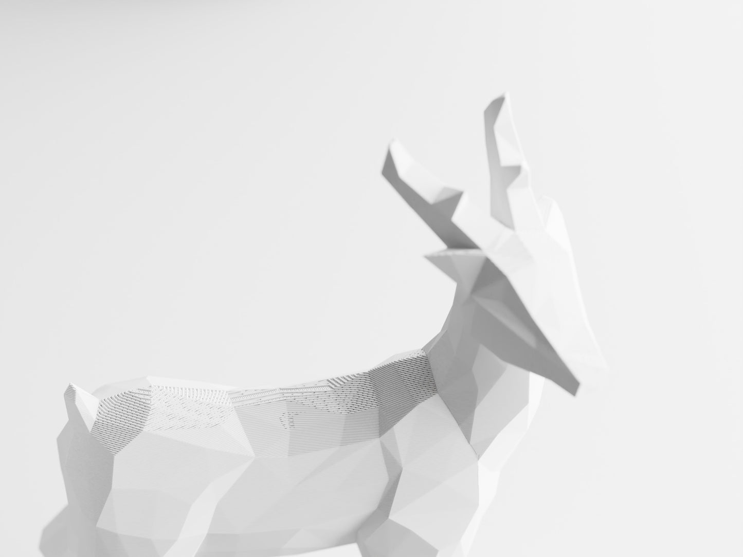 Deer decoration model