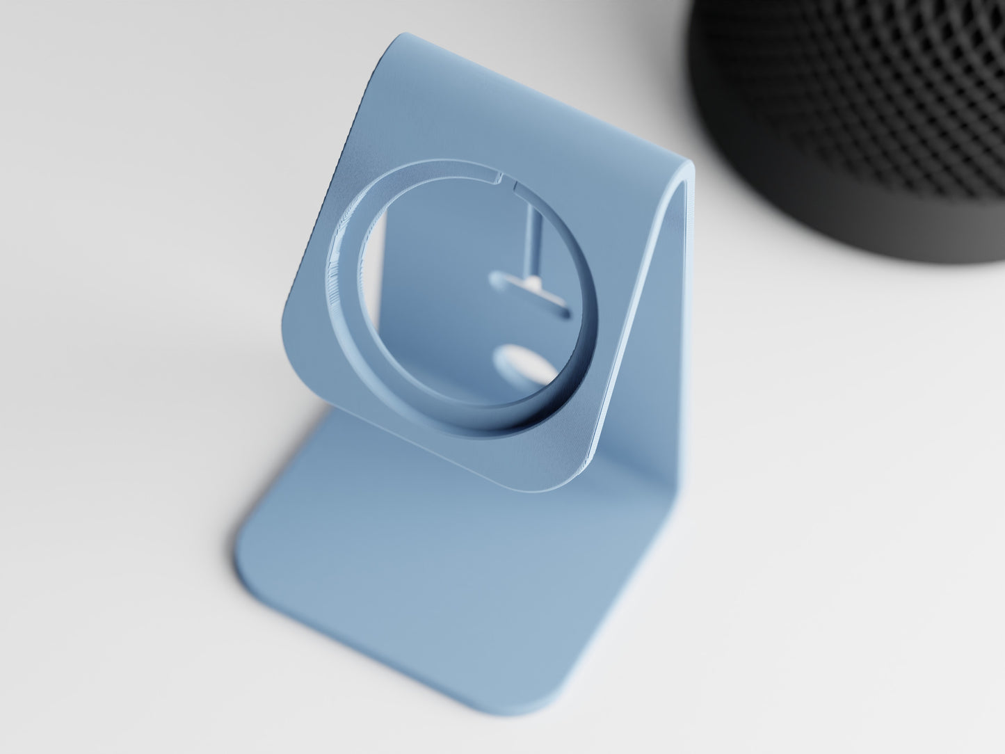 Minimalistic iPhone stand with place for MagSafe charger