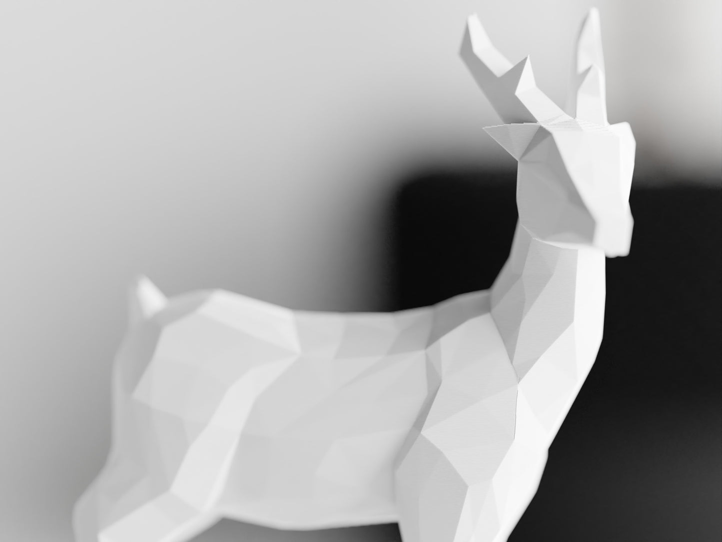 Deer decoration model