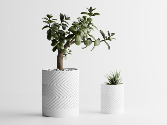 ZigZag plant pot