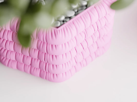 Inflated soft cloth plant pot - series 9