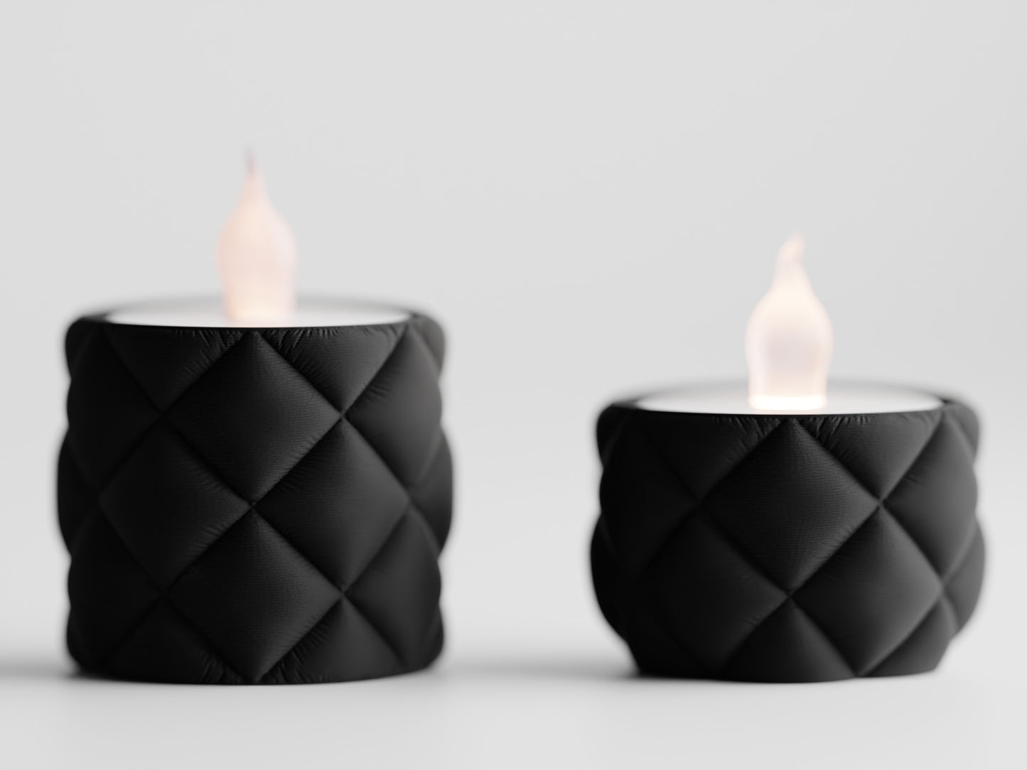 Inflated Cloth LED candle