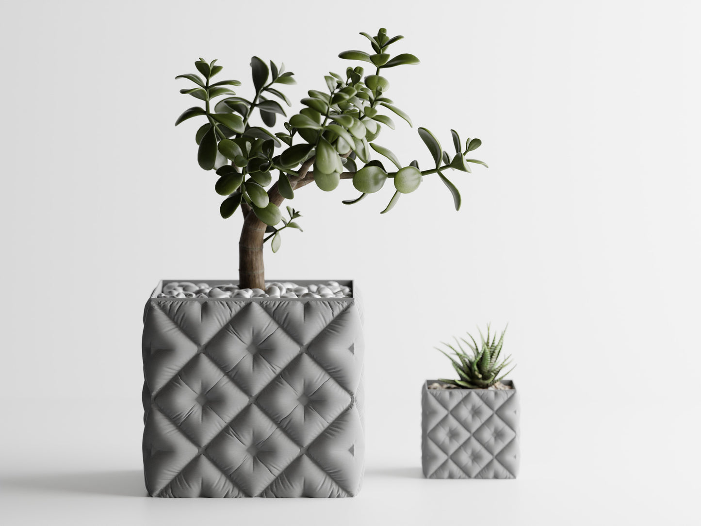Inflated soft cloth plant pot - series 7
