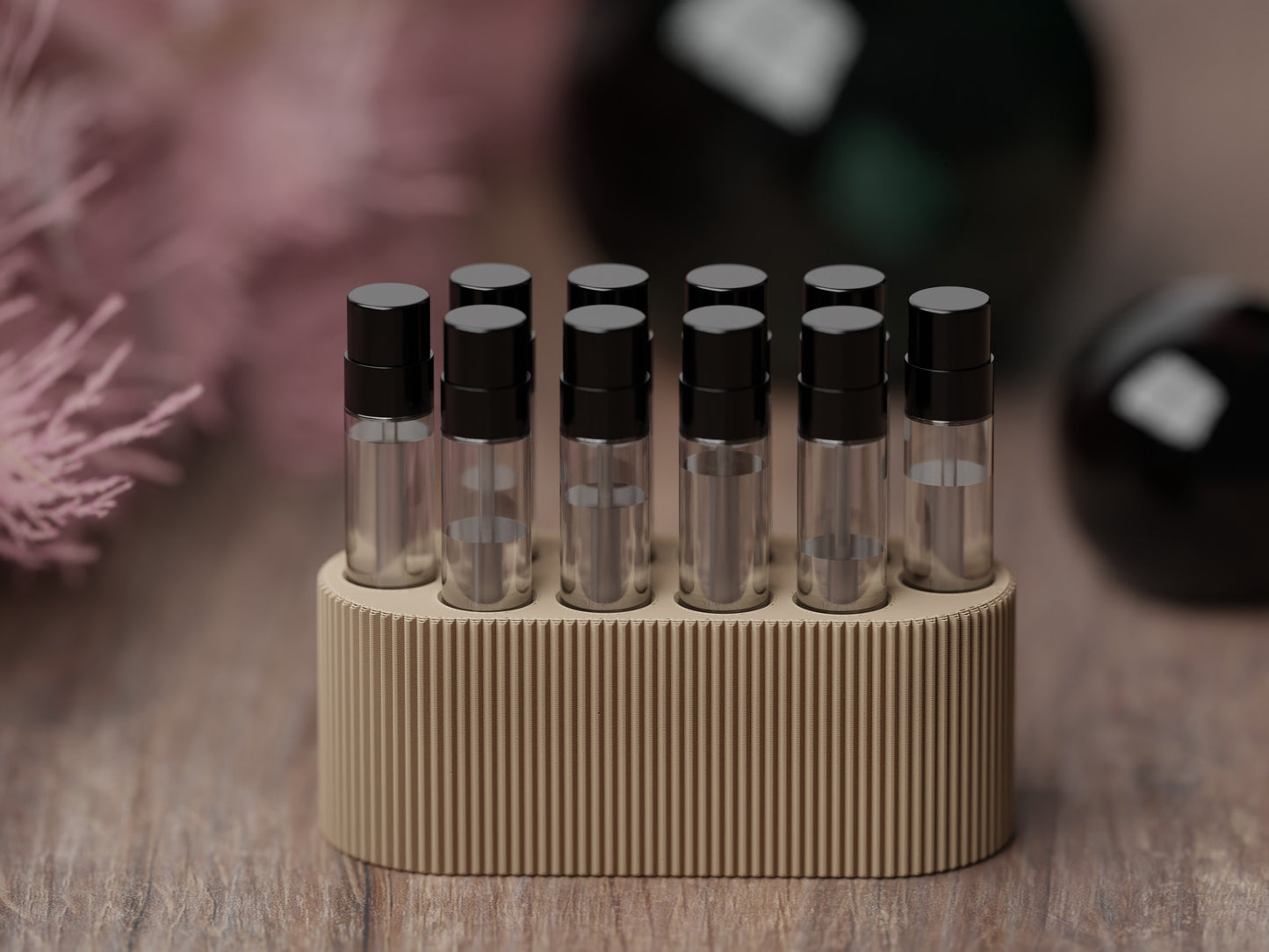 Perfume tester organizer