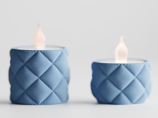 Inflated Cloth LED candle