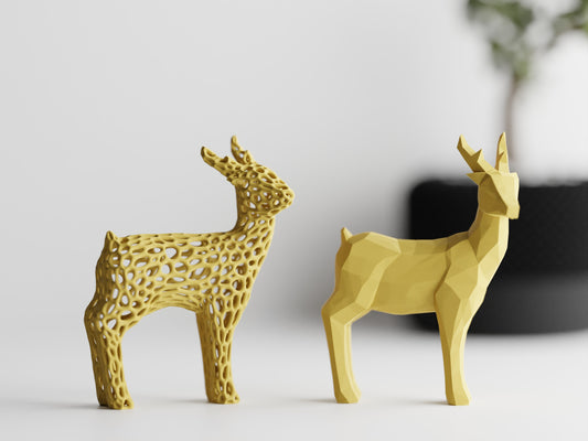 Deer decoration model