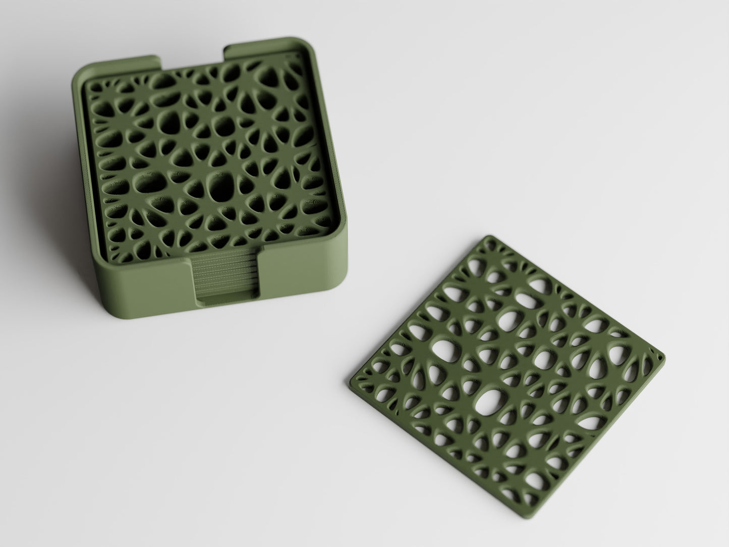 Organic cell coaster