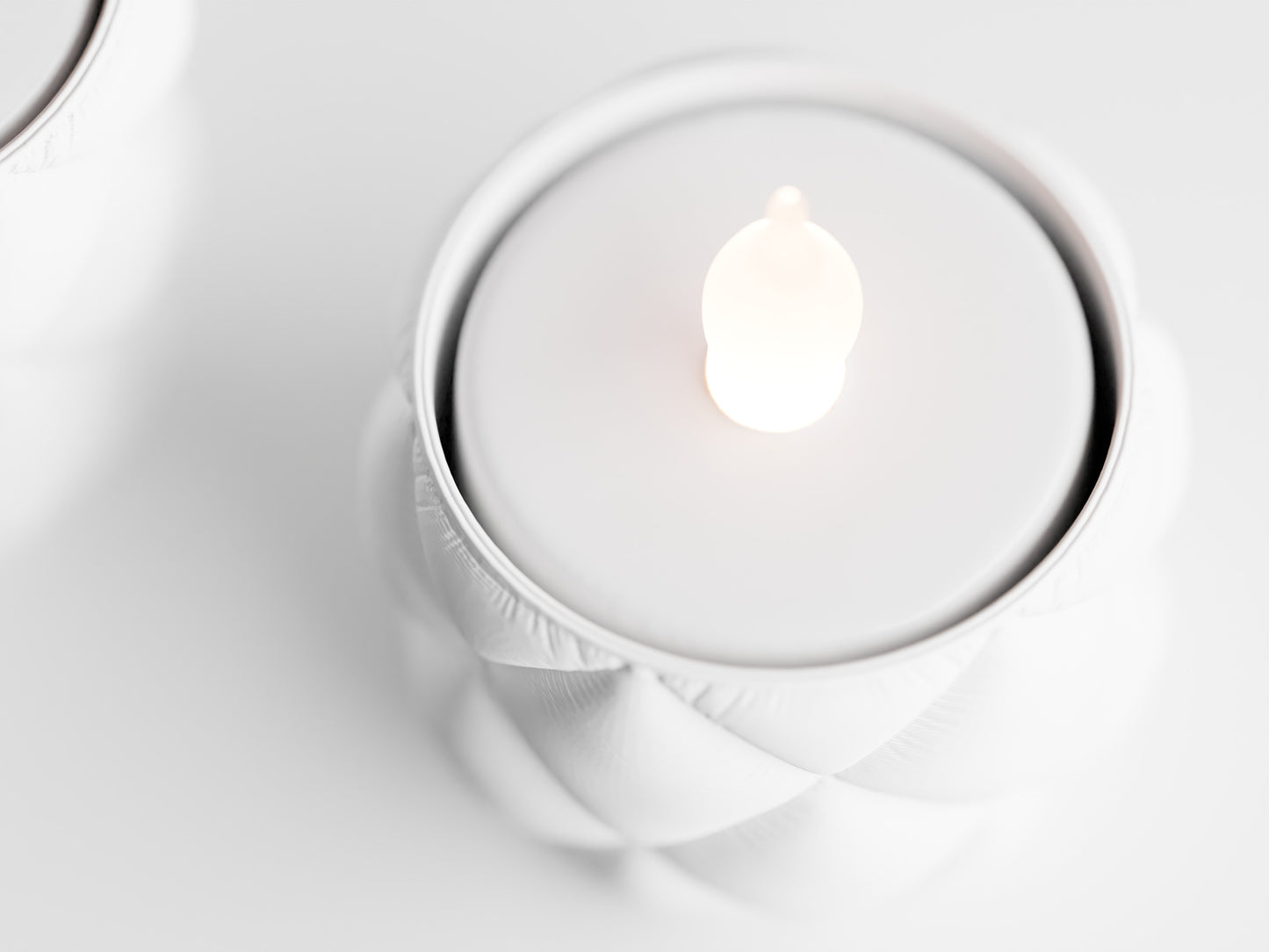 Inflated Cloth LED candle